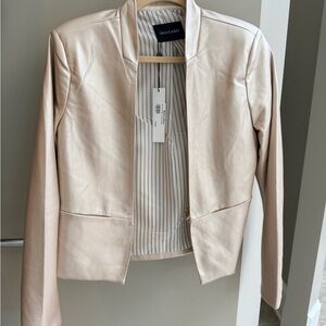 NWT Vegan Leather jacket